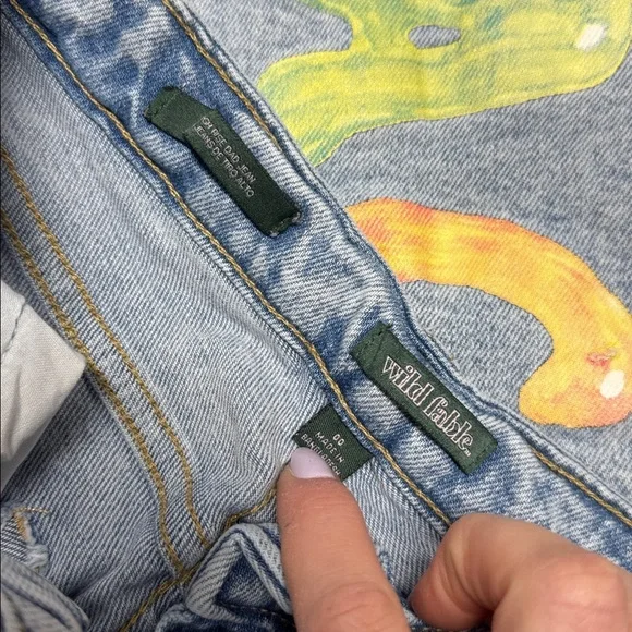 Wild fable high rise dad jeans size 00 // 112127